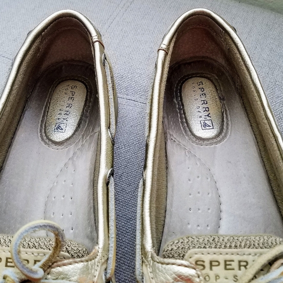 Sperry Top-Siders Metallic Gold - Picture 6 of 8